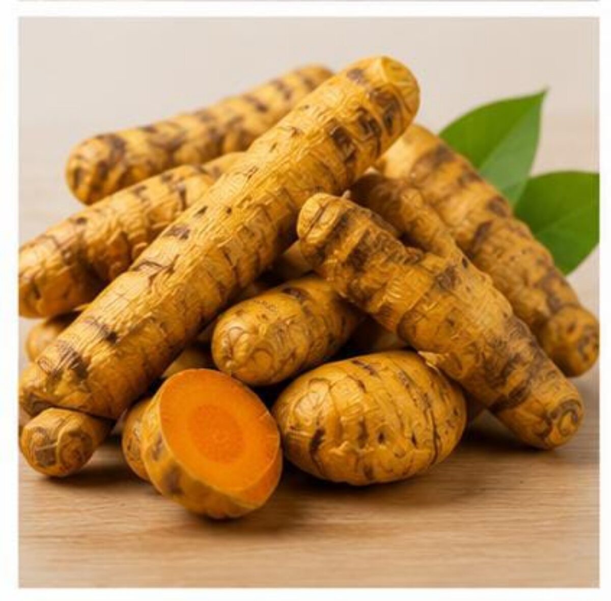 Dried turmeric fingers